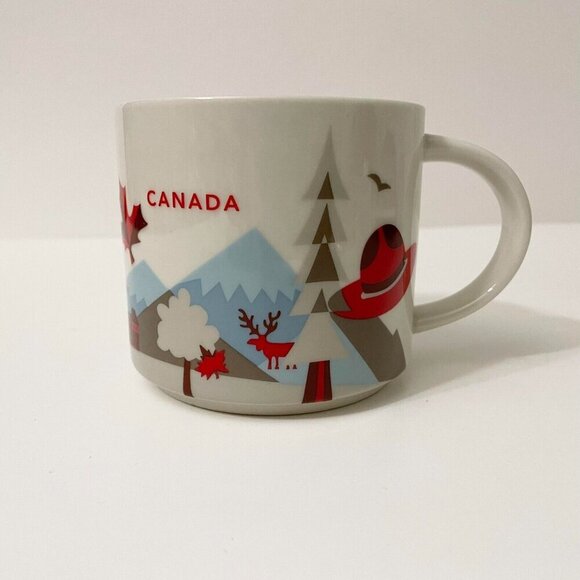 2015 Starbucks You Are Here Canada Mug 14 Oz Cup - Picture 14 of 16
